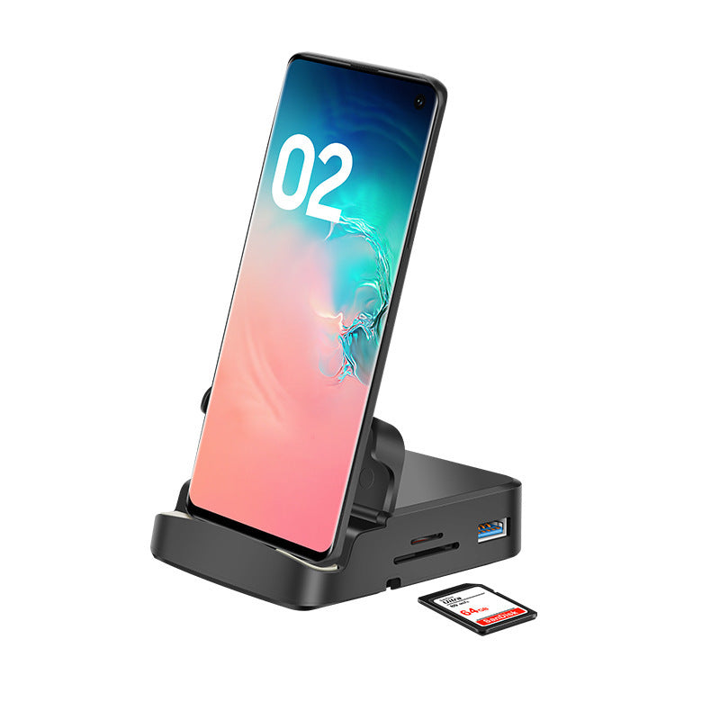 USB-C Hub Docking Stand – HDMI & USB 3.0 Ports