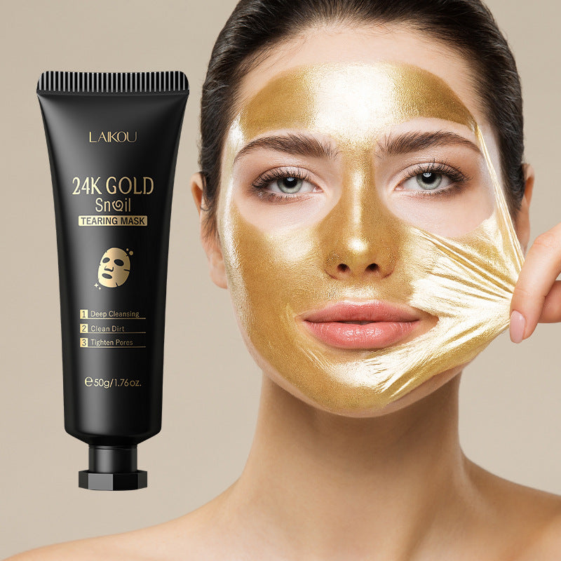Gold Foil Snail Peel-Off Face Mask – 50g