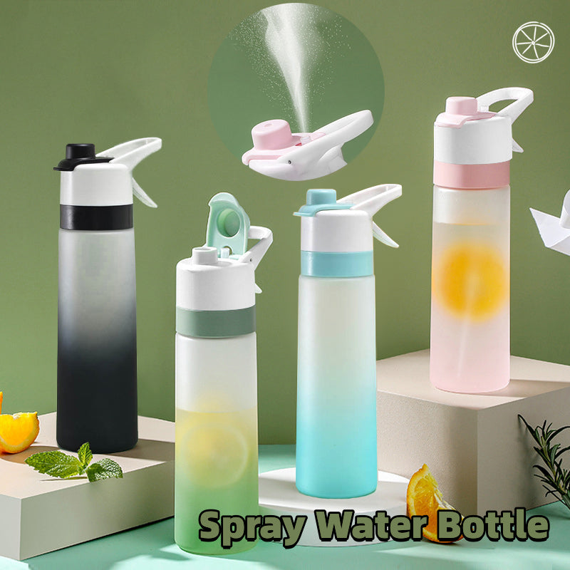 Spray Mist Water Bottle – Large Capacity, Leakproof