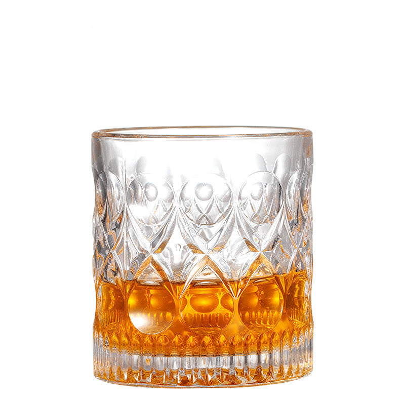 Carved Crystal Whisky Glass – Multiple Styles